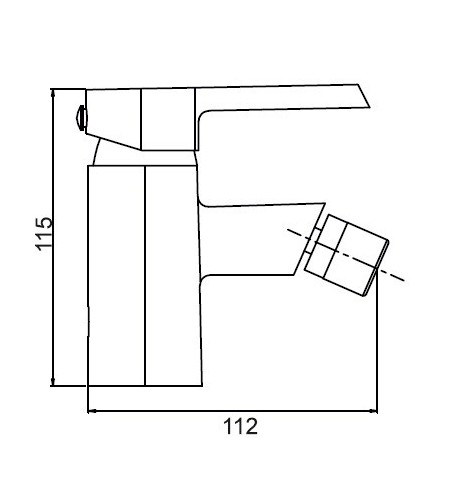 Monomando de Bidé Arvet