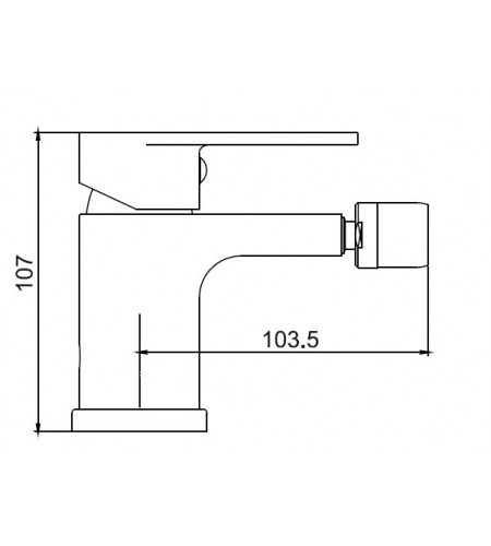 Monomando de Bidé Legend