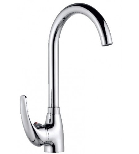 Monomando Fregadero Vertical C/Cisne