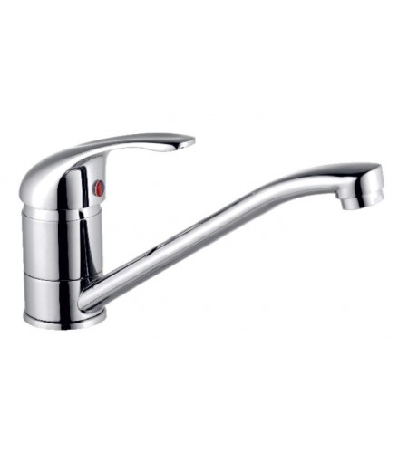 Monomando Fregadero Vertical Caño Horizontal