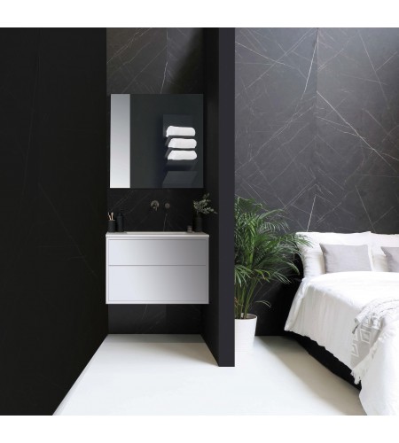Mueble de Baño Modelo Lleibeg Ancho 80,5 cm 2 cajones