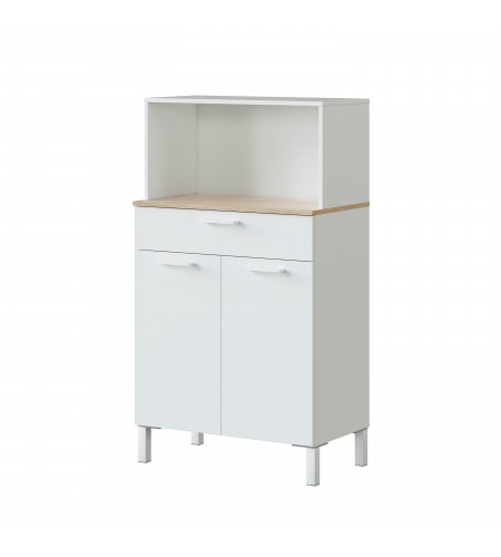 Mueble auxiliar cocina 2 puertas + 1 cajón