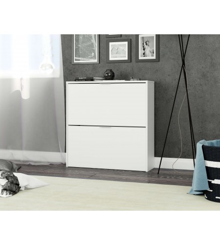 Zapatero 2 puertas 75cm (16 pares)