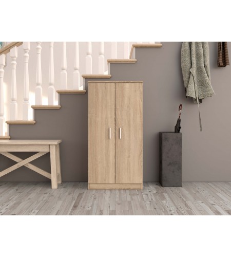 Zapatero-armario 2 puertas (6 baldas)