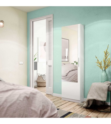 Zapatero 1 puerta + espejo