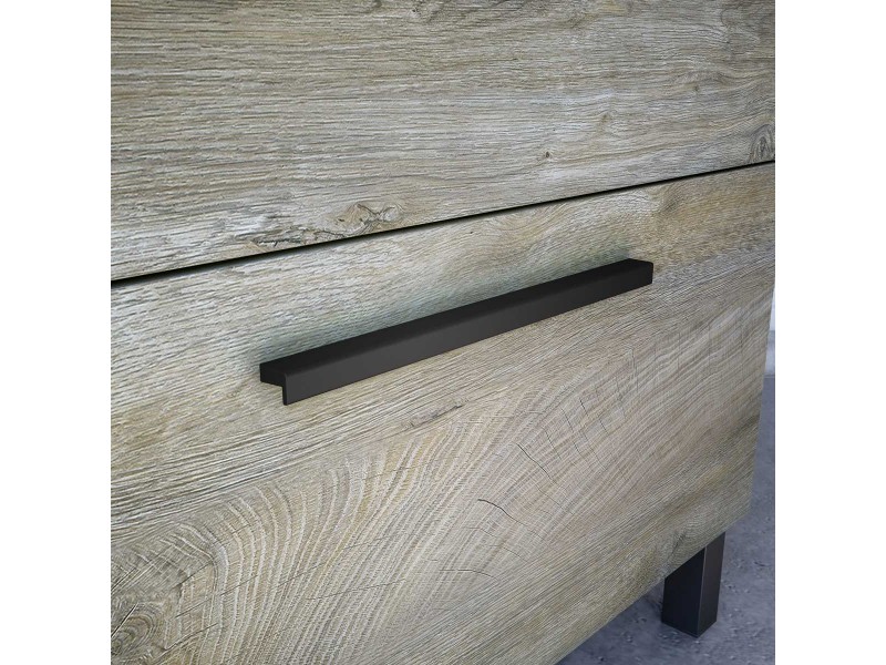 Mueble 80 cm 2c + espejo 2