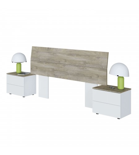 Cabezal + 2 mesitas (2C)