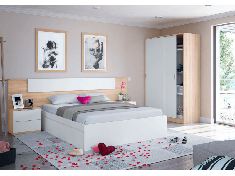 Cabezal + 2 mesitas (2C)