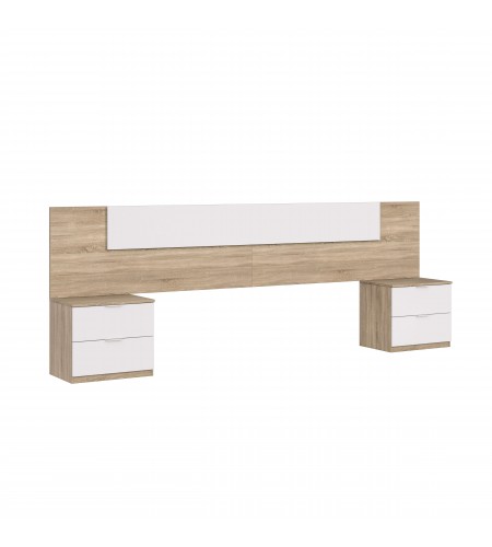 Cabezal + 2 mesitas (2C)