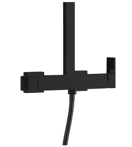 Columna Ducha Skara Monomando NEGRA (R25)