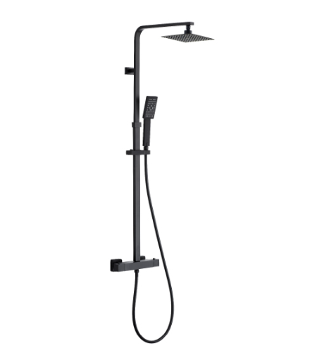 Columna Ducha Skara Termostática NEGRA (R25)