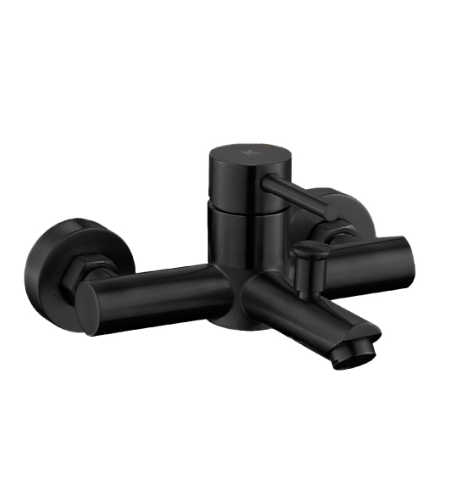 Monomando de Bañera Plenum Negro