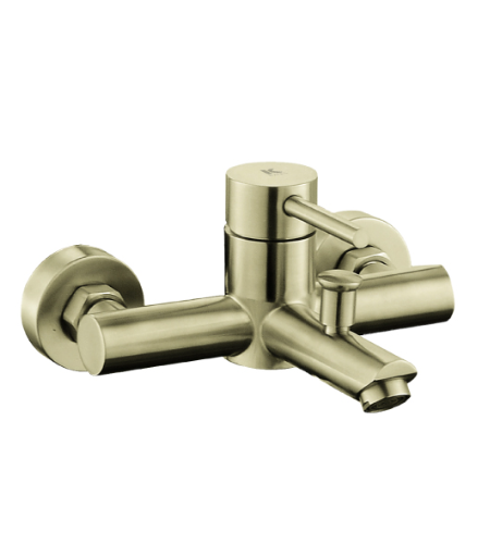 Monomando de Bañera Plenum Oro Cepillado