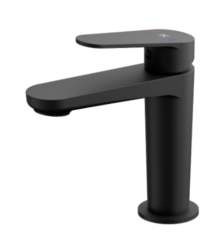 Monomando de Lavabo Fine Negro