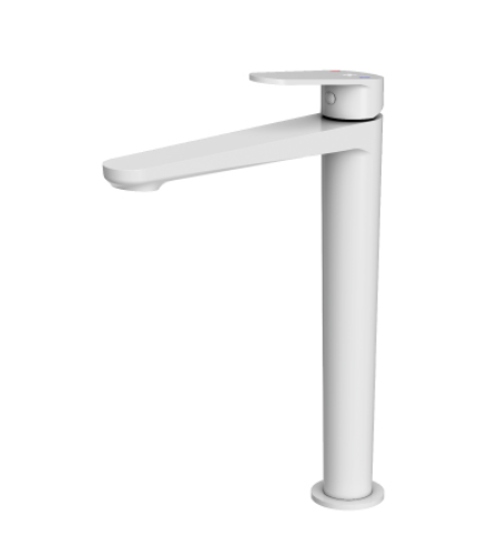 Monomando de Lavabo Fine Alto Blanco