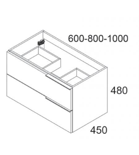 Mueble de Baño Odin (80 cm)