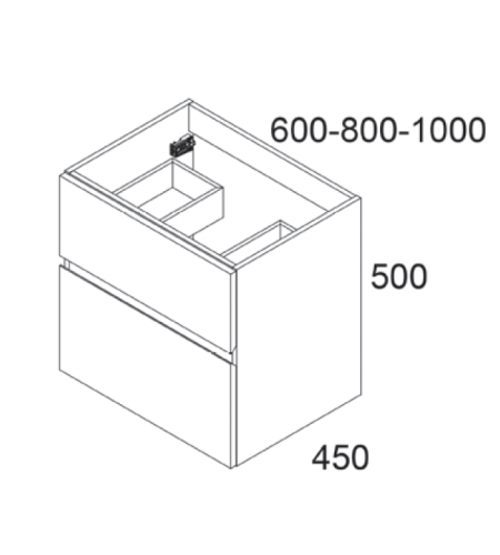 Mueble de Baño Hera (60 cm)