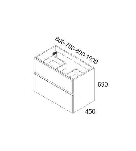 Mueble de Baño Juno (80 cm)